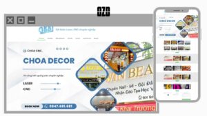 Dự án website choadecor.com - Nâng tầm thương hiệu cho Choa Decor